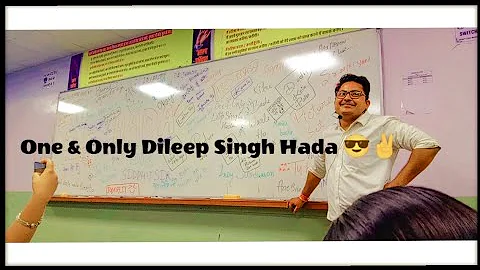 One & Only Dileep Singh Hada ||Whole class emotion...