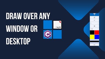 Draw Directly on Your Desktop and Over Other Windows | C# | Raylib