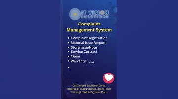 Complaint Management System
