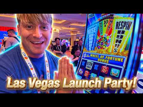 I'm in Vegas for the brand new Wheel of Fortune slot launch! #IGTChallenge @igt