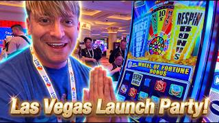 I'm in Vegas for the brand new Wheel of Fortune slot launch! #IGTChallenge @igt