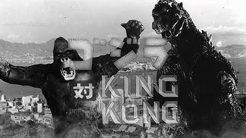 Godzilla Vs. Kong: Hong Kong battle (1954 & 1933 SFX)