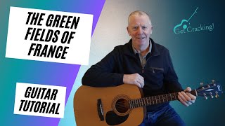 PDF Sample How to play The Green Fields of France - guitar lesson guitar tab & chords by getcrackingguitar.