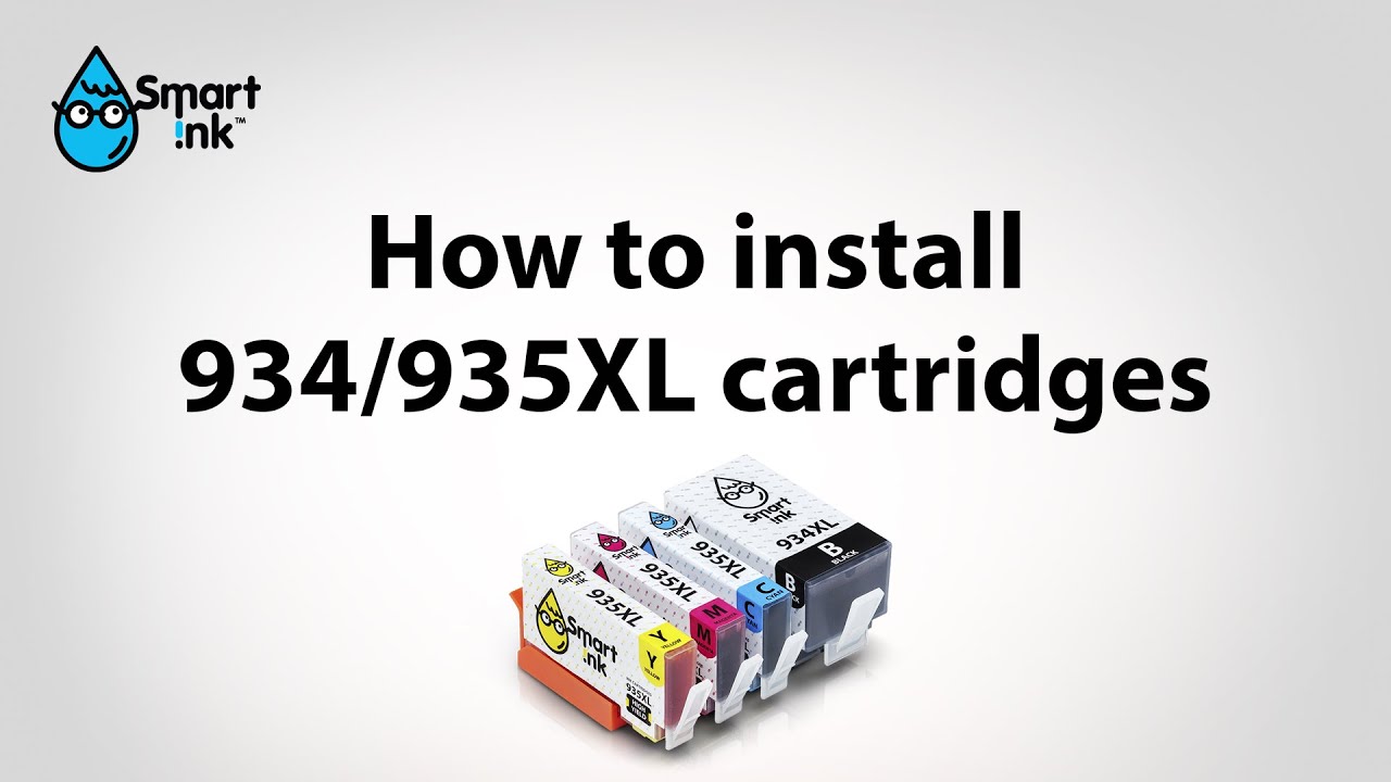 How to install HP 934XL compatible ink cartridges?