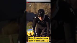 🌬 Remco Evenepoel en  EL TOUR DE FLANDES 2026 🦁🇧🇪 #ciclismo #cycling #sport #deportes #uci #remco