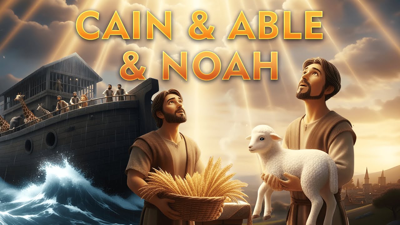Cain and Abel to Noah’s Ark | God’s Justice and Mercy | Children Christian Bible |Holy Bible Stories