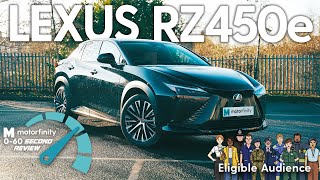 Lexus RZ450e - Motorfinity 0-60s Review