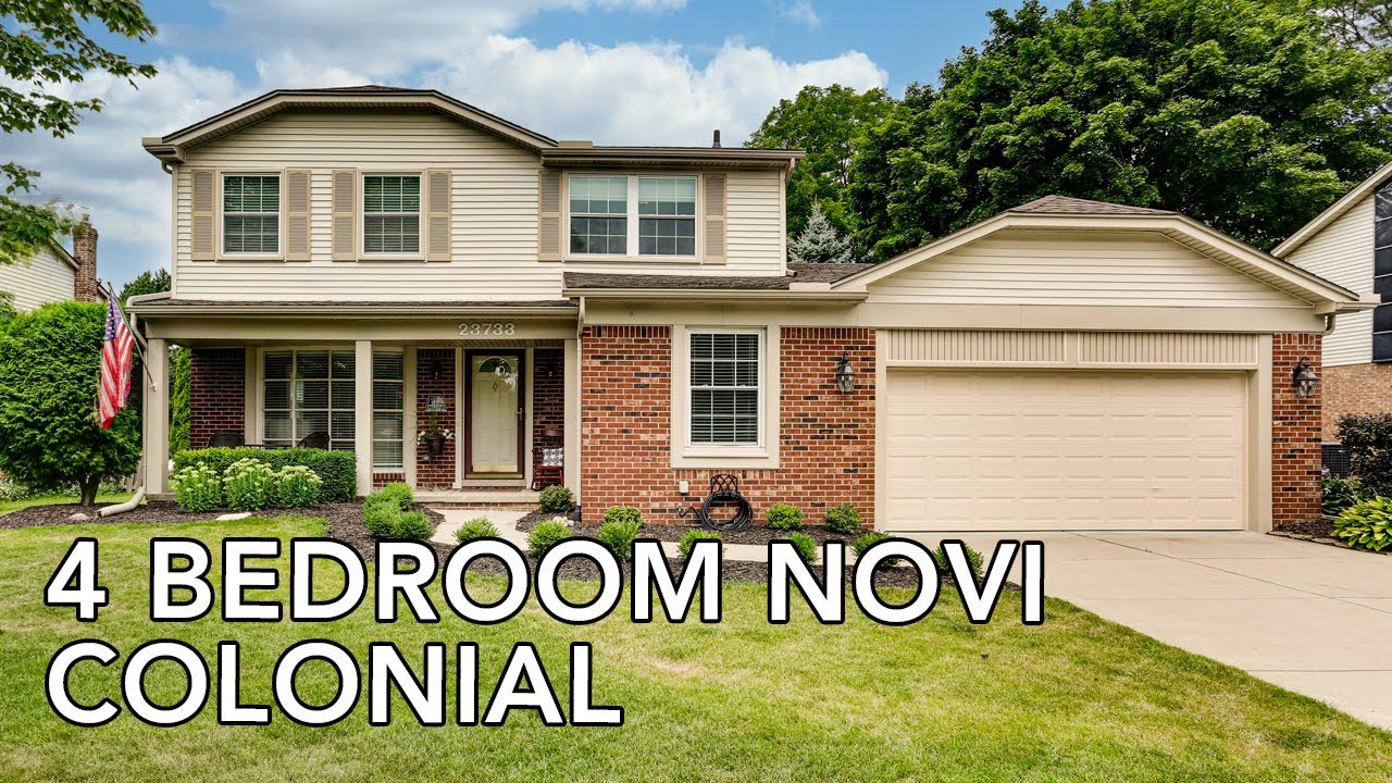 4 Bedroom Colonial in Novi, MI