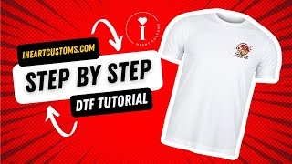 How To Press DTF From Start To Finish, Simple 4 Step Process. Project for Orlando Youth 2025 TET YU