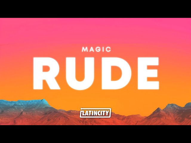 MAGIC! – Rude (Lyrics)