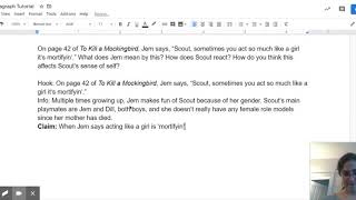 Intro Paragraph Tutorial - Google Docs screenshot 4