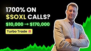 🚨SOXL: Turning $10,000 into $170,000 with the Turbo Trade! #soxl