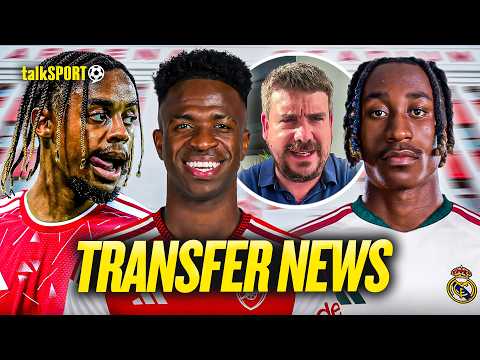 Alex Crook on Diomande to Real Madrid Amid X Spat & REVEALS ALL On Arsenal's Pursuit of Vinícius Jr!