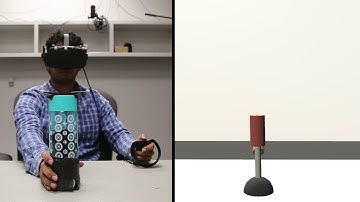 Scaled Interaction with Passive Haptic Object in VR