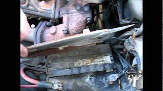 Saab battery swap