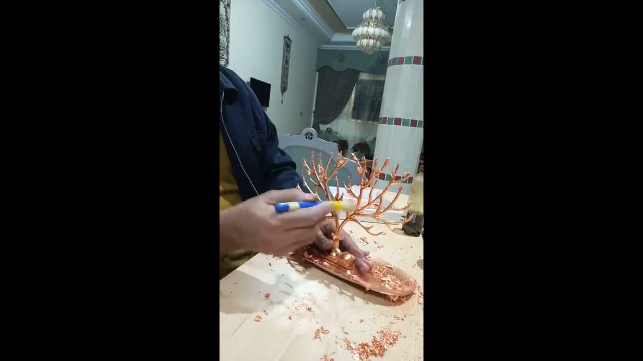 أسهل طريقه للزق ورق النحاس على حاجه مش هاتخطر على بالك