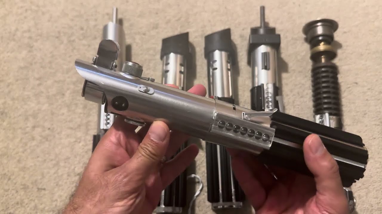 Every lightsaber in Star Wars A New Hope - YouTube