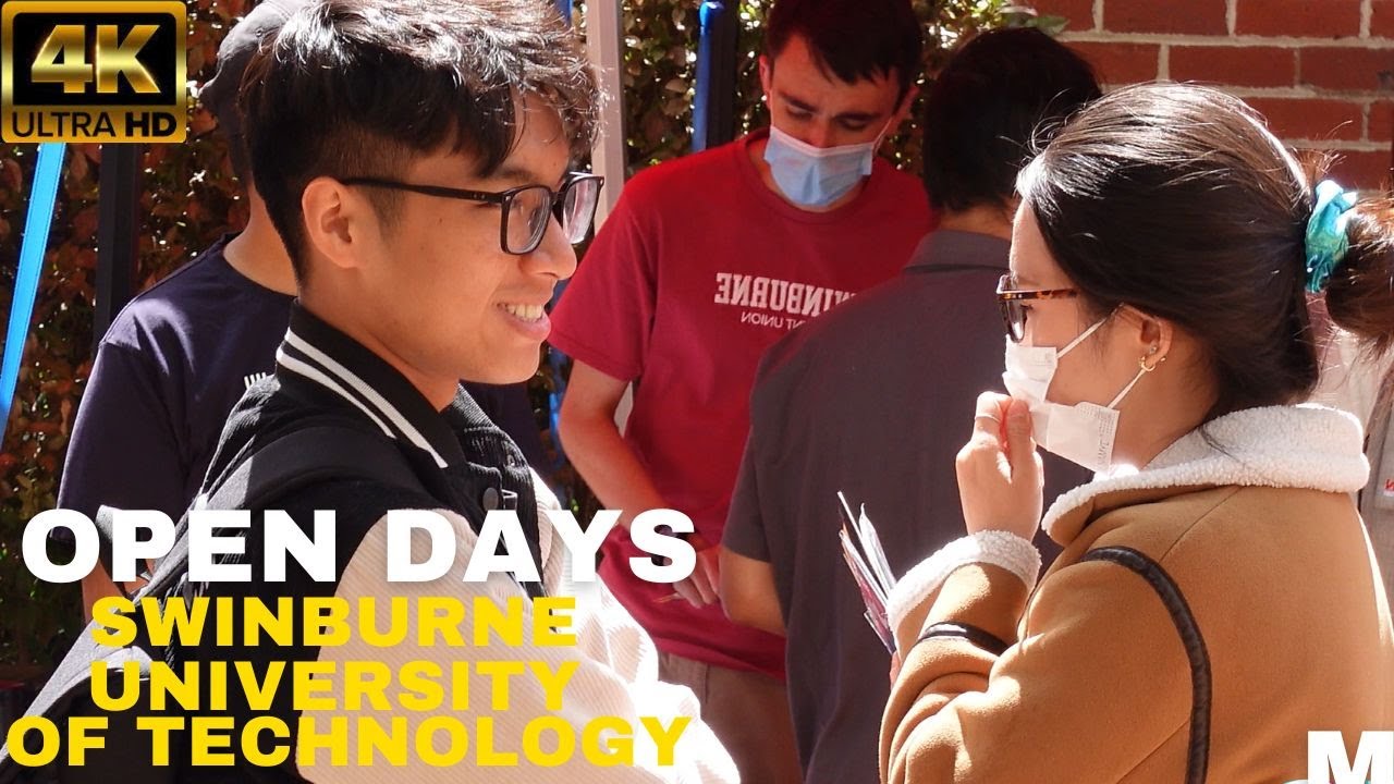 ⁴ᴷ Open Day Swinburne University of Technology courses entry pathways accommodation support Aug 2022