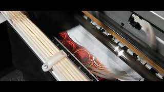 UNIJET DTG UL1800 test de Rojos - YouTube