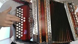 Učenje Diatonične Harmonike Šušteršič - 03 Šolski Zvonec C F B - Demo