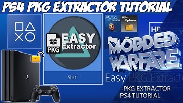 PS4 Easy Pkg Extractor Tutorial