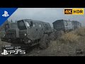 Long Transport &amp; Wide River Crossing | MudRunner – E-7310 | Deluge #1 | PS5