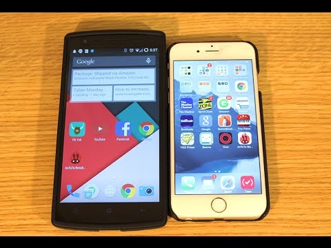 Iphone x vs oneplus 6 speed test