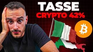 🚨TASSE BITCOIN AL 42% !! SONO SENZA PAROLE