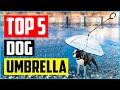 Top 5 Best Dog Umbrella of 2022 Review