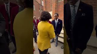Hon. Rigathi Gachagua and Her Excellency Rev. Dr. Dorcas Rigathi arrive at PCEA UK Outreach
