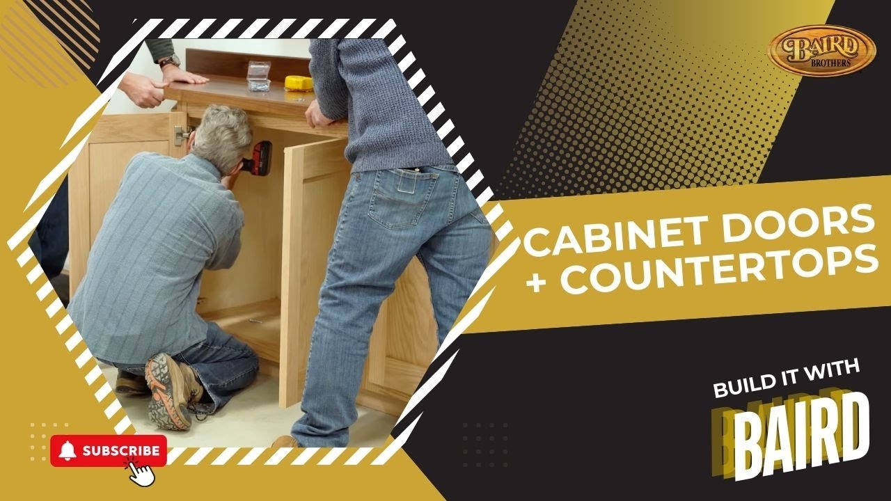 Easy DIY Doors & Hardwood Countertop Build It With Baird