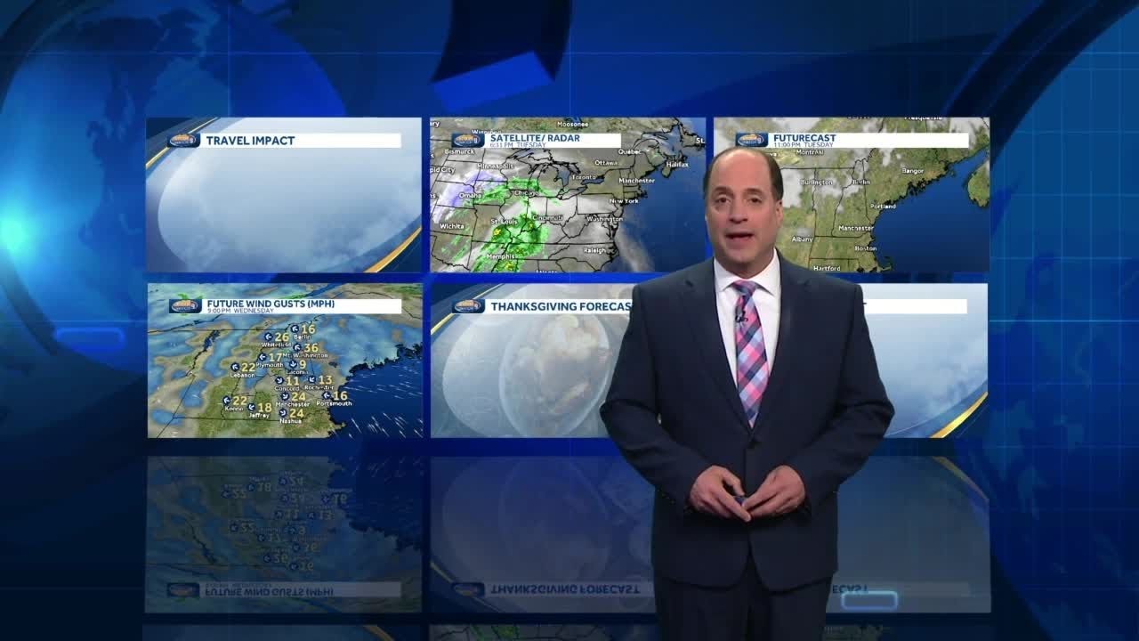 Watch: Showers move in after dry morning - YouTube