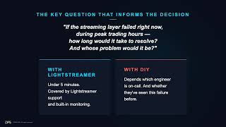 DP5: The Build vs. Buy Framework to Make an Informed Decision (Finance – pt 3)