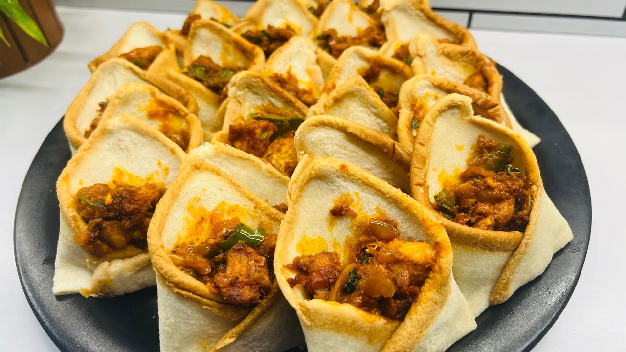 Chicken Parcel Recipe | Easy Iftar Snack | Perfect For Iftar