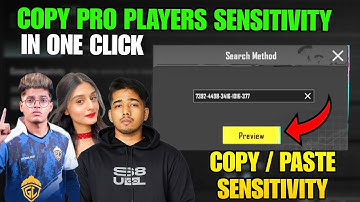 BGMI Me Sensitivity Code Kaise Dale | How To Copy Paste Sensitivity Code In Bgmi 3.3