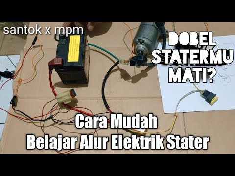 Video: Berapa banyak kabel yang masuk ke starter?
