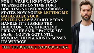 I Was Fired So the VP's Sister-in-Law Could Run Our Hospital Logistics on a SaaS Demo – Cold Chai...