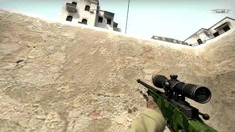 awp ace de_dust2 w/ jumping no scope