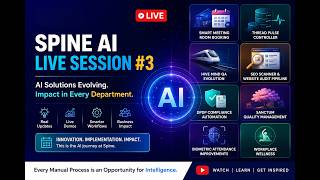Spine AI Live Session #3 – Product Progress & Innovation Showcase