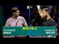 Alexander Bublik vs Corentin Moutet | Exciting R2 Highlights from Rolex Paris Masters 🎾