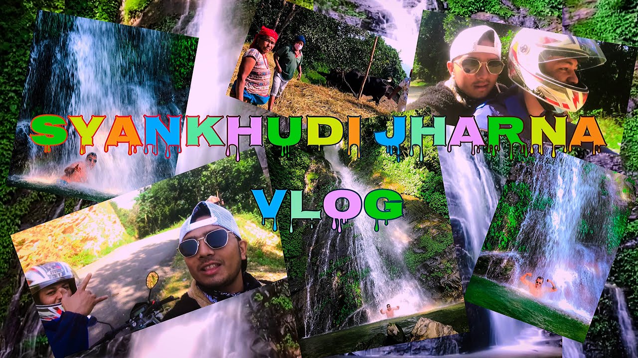 Syankhudi jharna vlog | Amazing twins waterfall in Pokhara lekhnath 