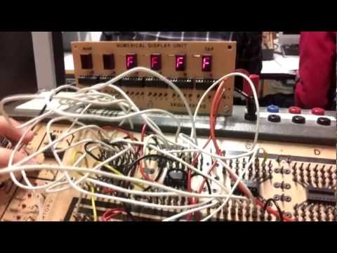 Selfmade digital stopwatch