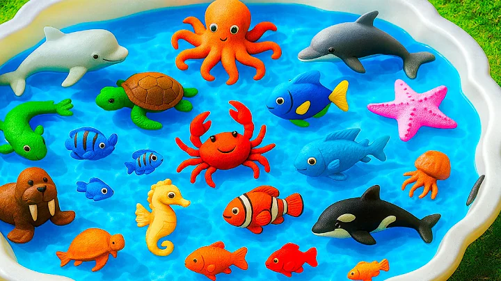 Kids Learn | Learn Mysterious Ocean Animals Name with Toys | Deep sea Animals Name | Preschool Kids thumbnail