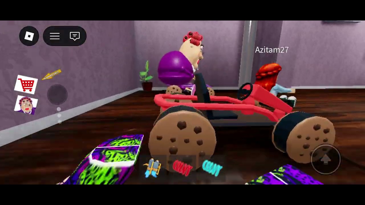 Gabby17030 escapes evil grandma obby