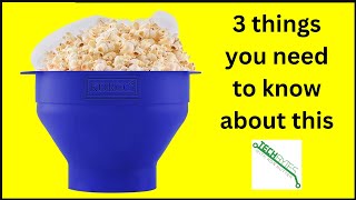 3 things you need to know about Korcci Microwaveable Silicone Popcorn Popper