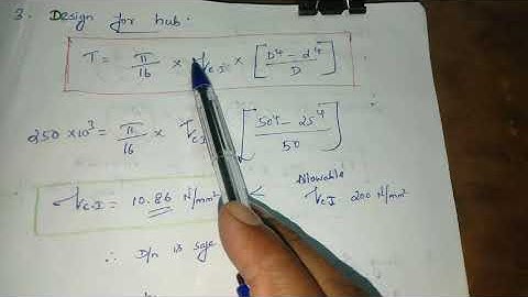 Design of Flange Coupling - Problem No.4