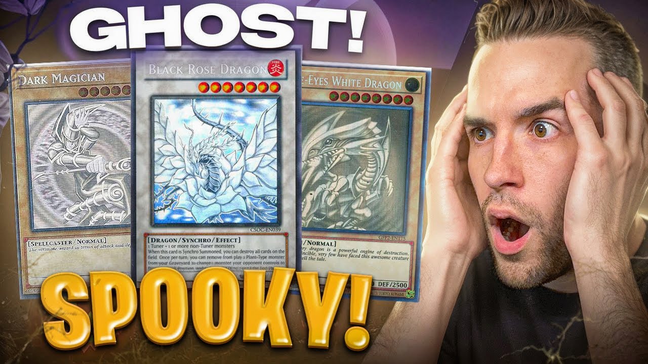 Открываем ЖУТКИЕ редкие наборы Yugioh Ghost к ХЭЛЛОУИНУ!!