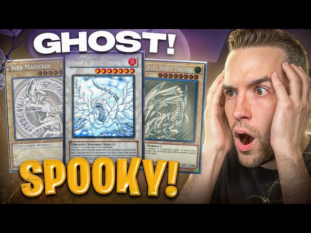 Opening SPOOKY Ghost Rare Yugioh Packs For HALLOWEEN!! - YouTube