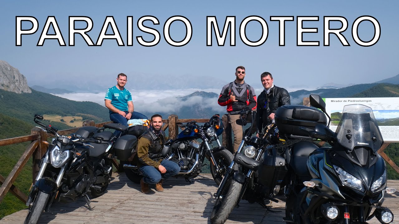 La MEJOR CARRETERA de Cantabria | Viaje en MOTO por Picos de Europa