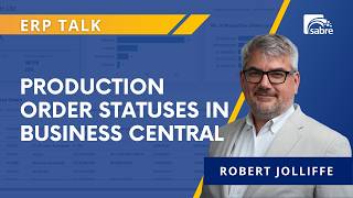 Business Central Production Order Statuses Explained